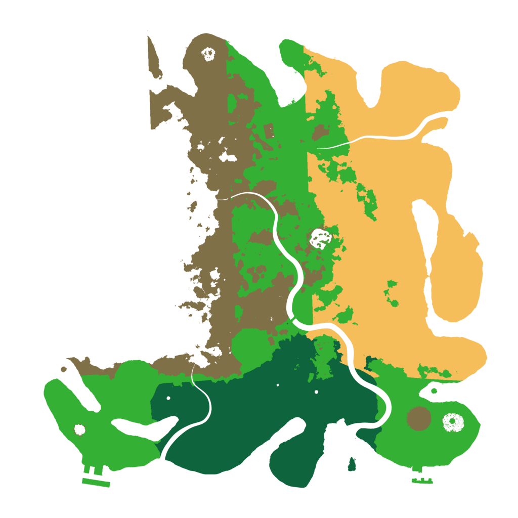 Biome Rust Map: Procedural Map, Size: 3750, Seed: 897126408