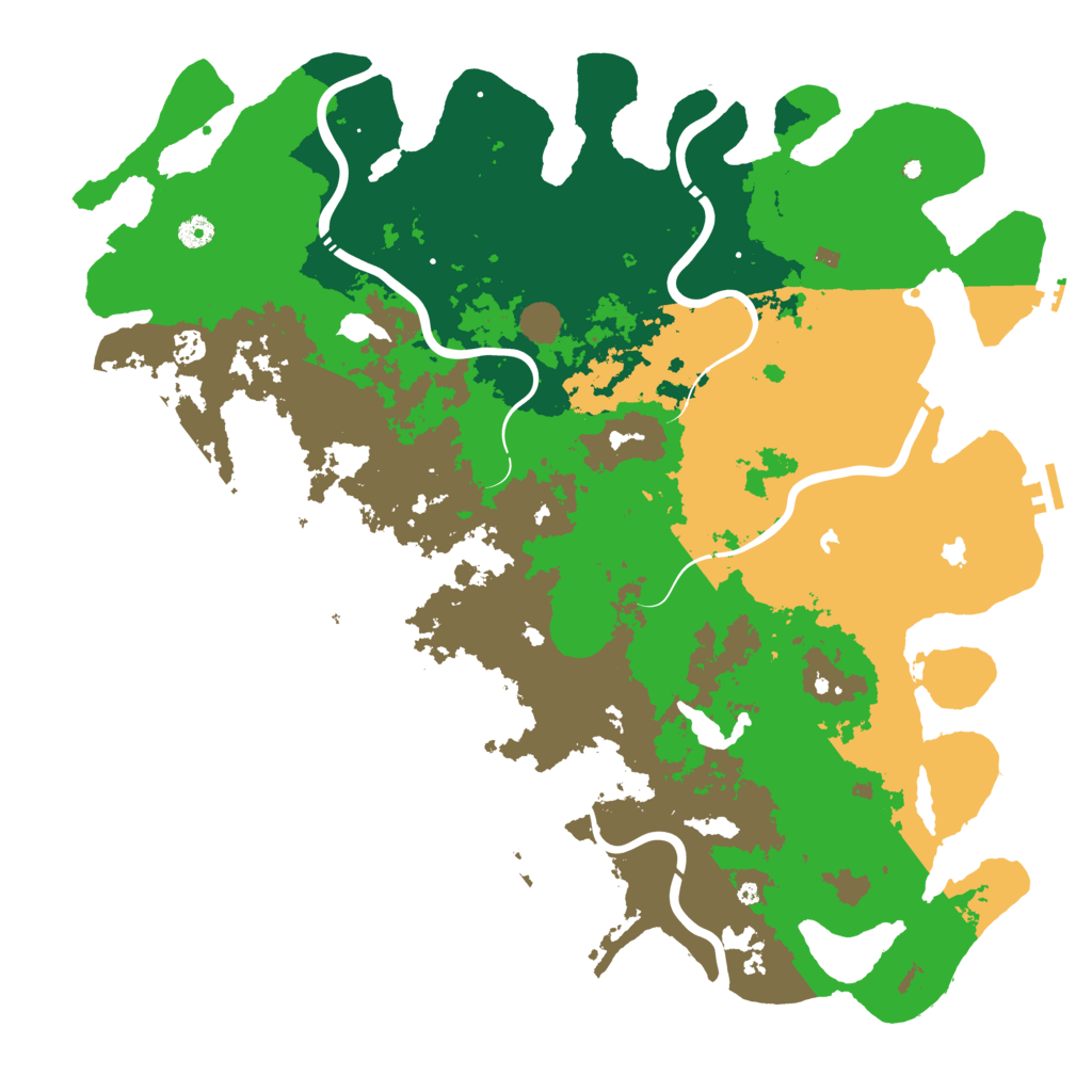 Biome Rust Map: Procedural Map, Size: 4800, Seed: 934361824