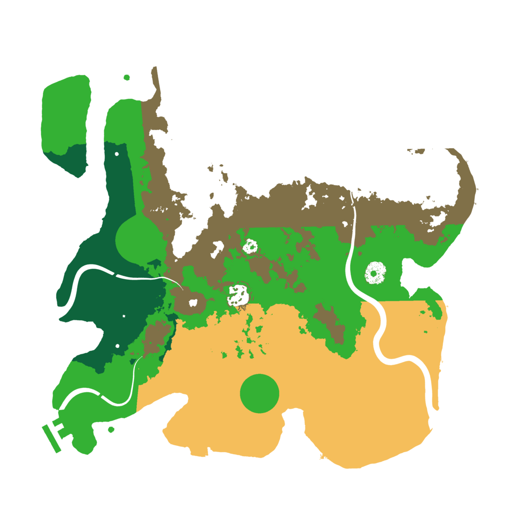 Biome Rust Map: Procedural Map, Size: 3400, Seed: 1410202462