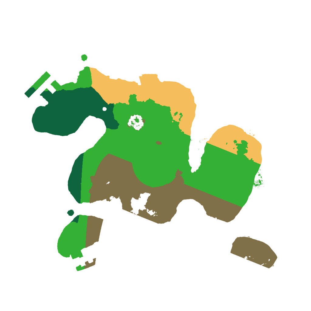 Biome Rust Map: Procedural Map, Size: 2000, Seed: 11288
