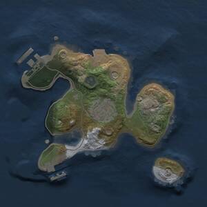Thumbnail Rust Map: Procedural Map, Size: 2000, Seed: 11288, 5 Monuments