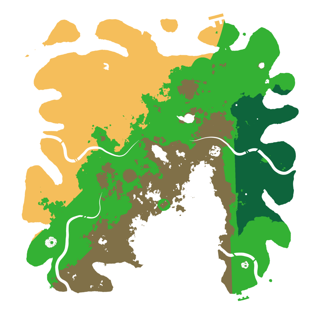 Biome Rust Map: Procedural Map, Size: 4250, Seed: 936285