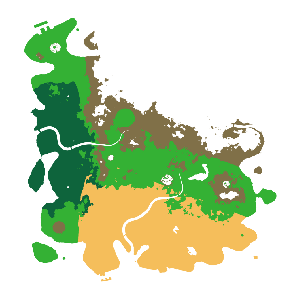 Biome Rust Map: Procedural Map, Size: 4250, Seed: 1272001936