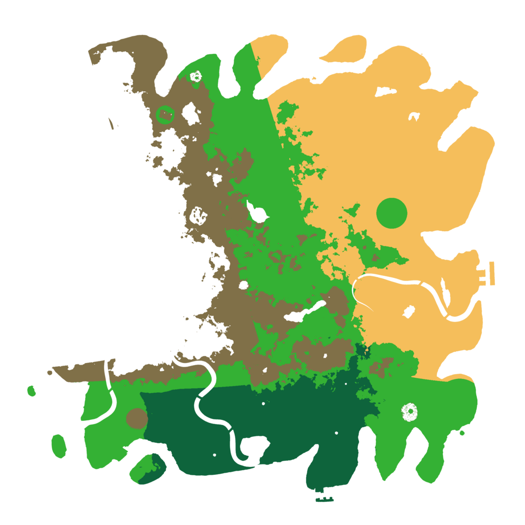 Biome Rust Map: Procedural Map, Size: 4500, Seed: 904622789
