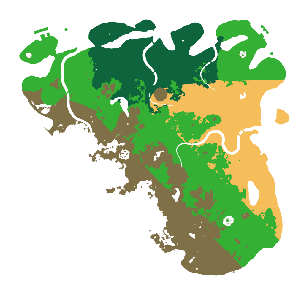 Biome Rust Map: Procedural Map, Size: 4250, Seed: 1404192647