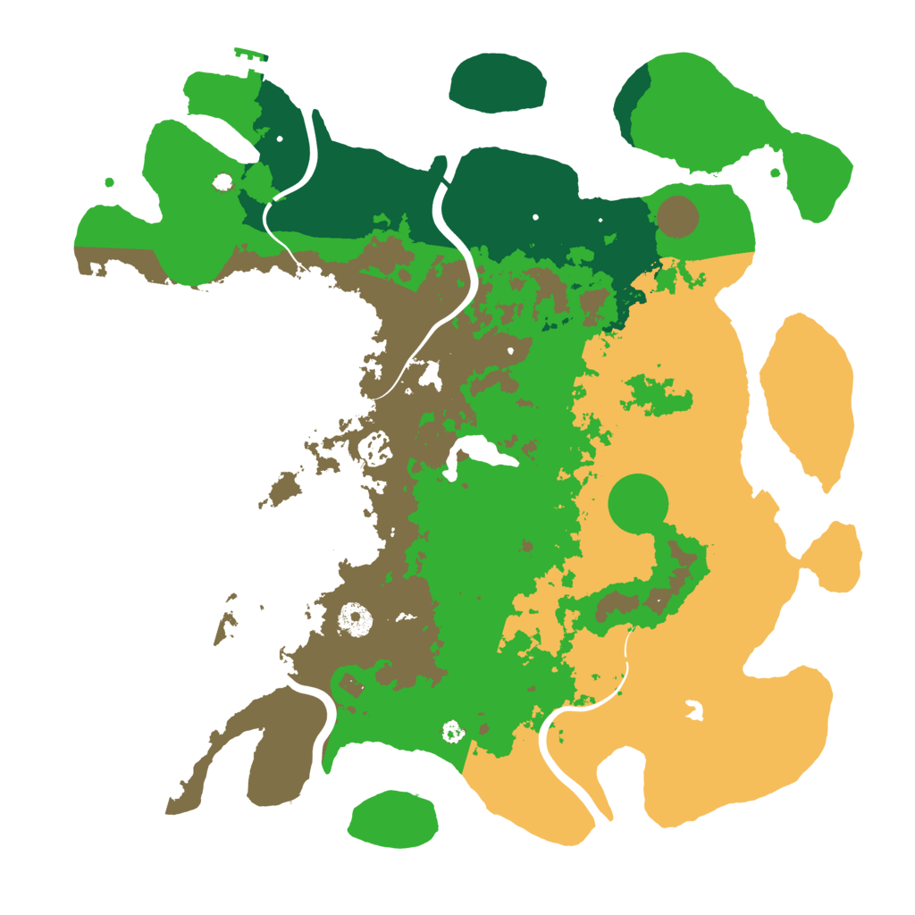 Biome Rust Map: Procedural Map, Size: 4000, Seed: 626262276