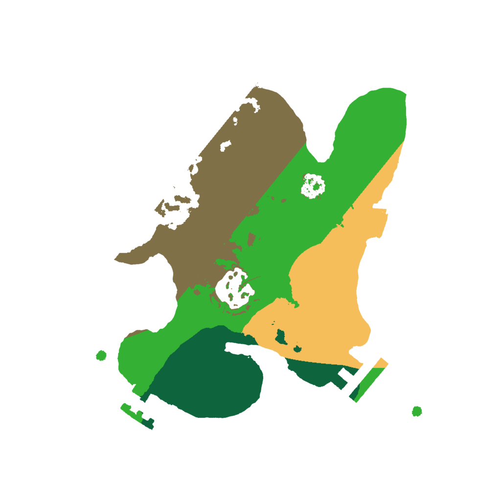 Biome Rust Map: Procedural Map, Size: 2000, Seed: 1841353403