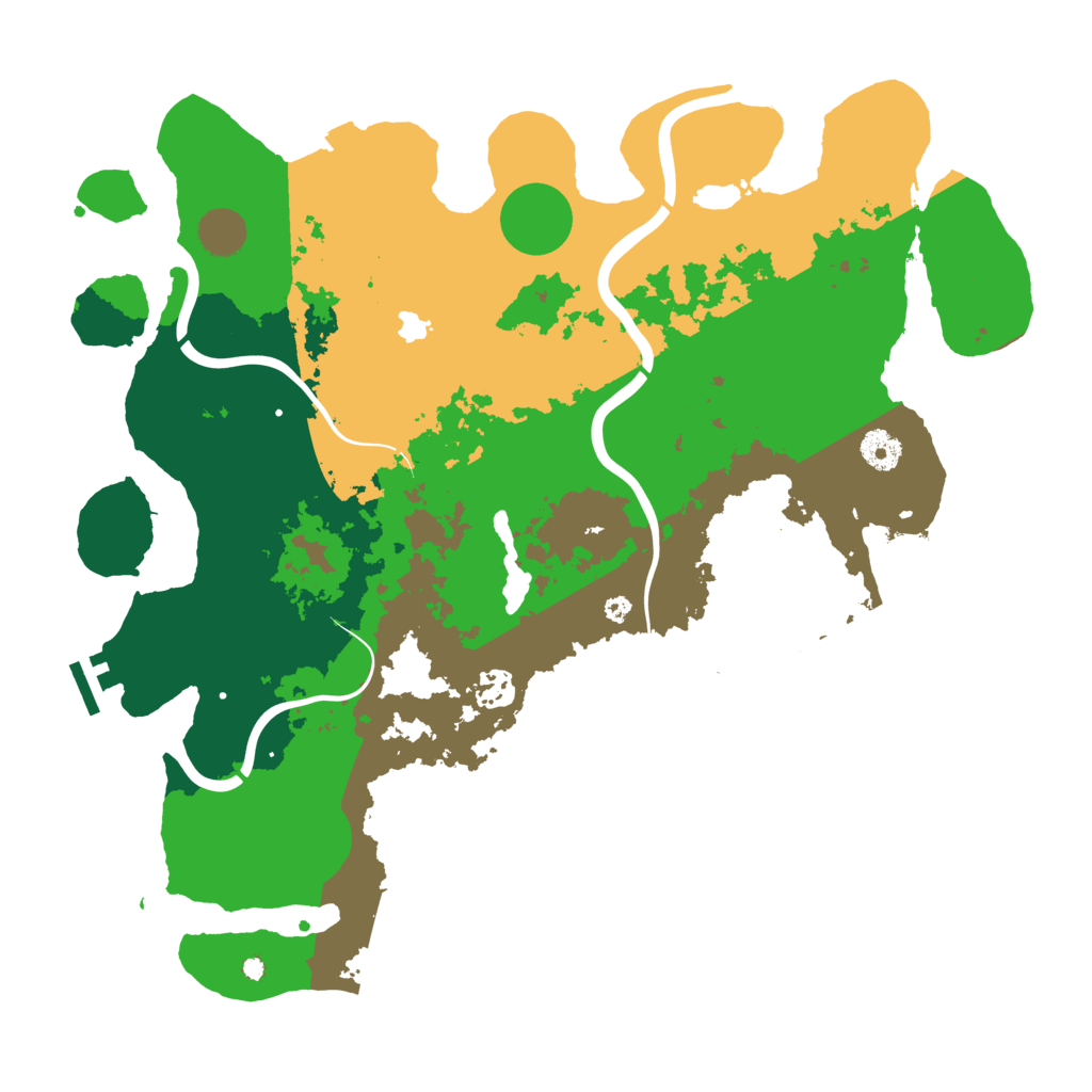 Biome Rust Map: Procedural Map, Size: 4000, Seed: 1361858059