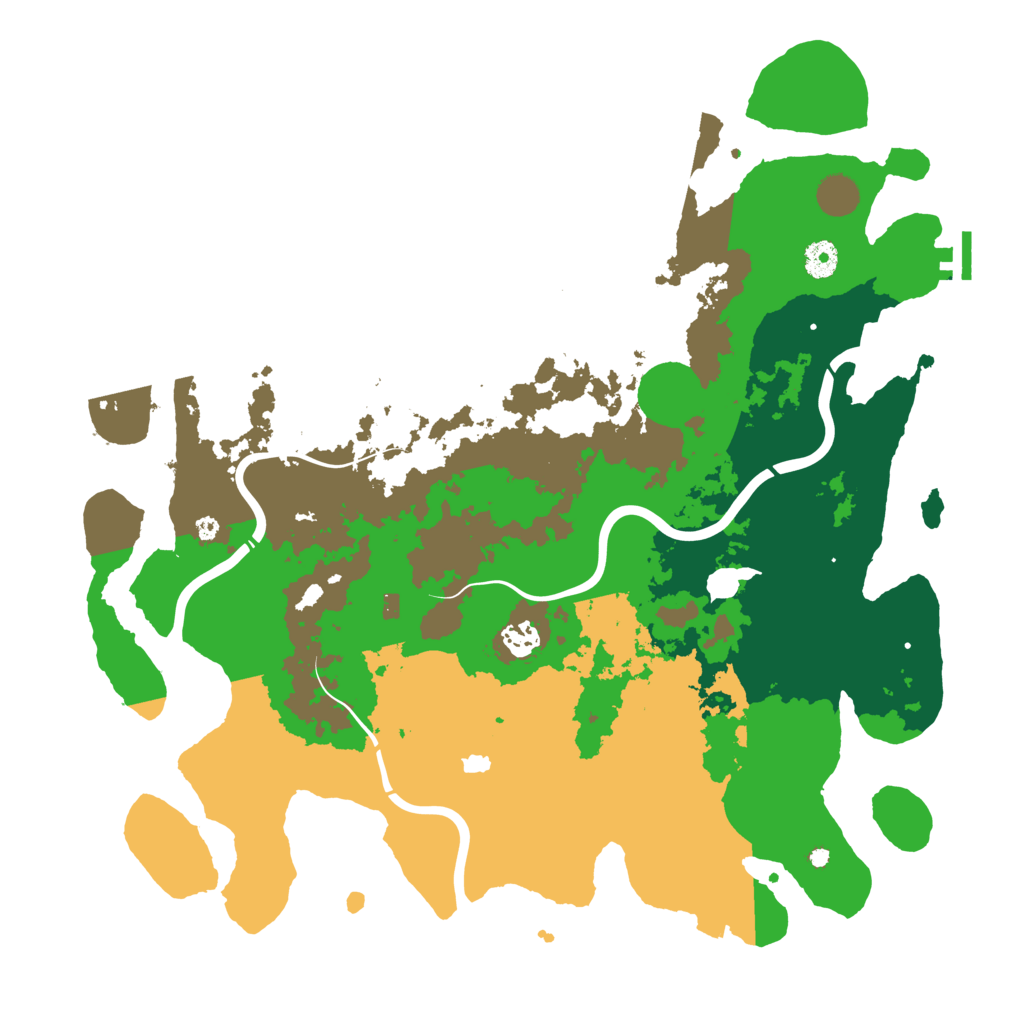 Biome Rust Map: Procedural Map, Size: 4250, Seed: 110226