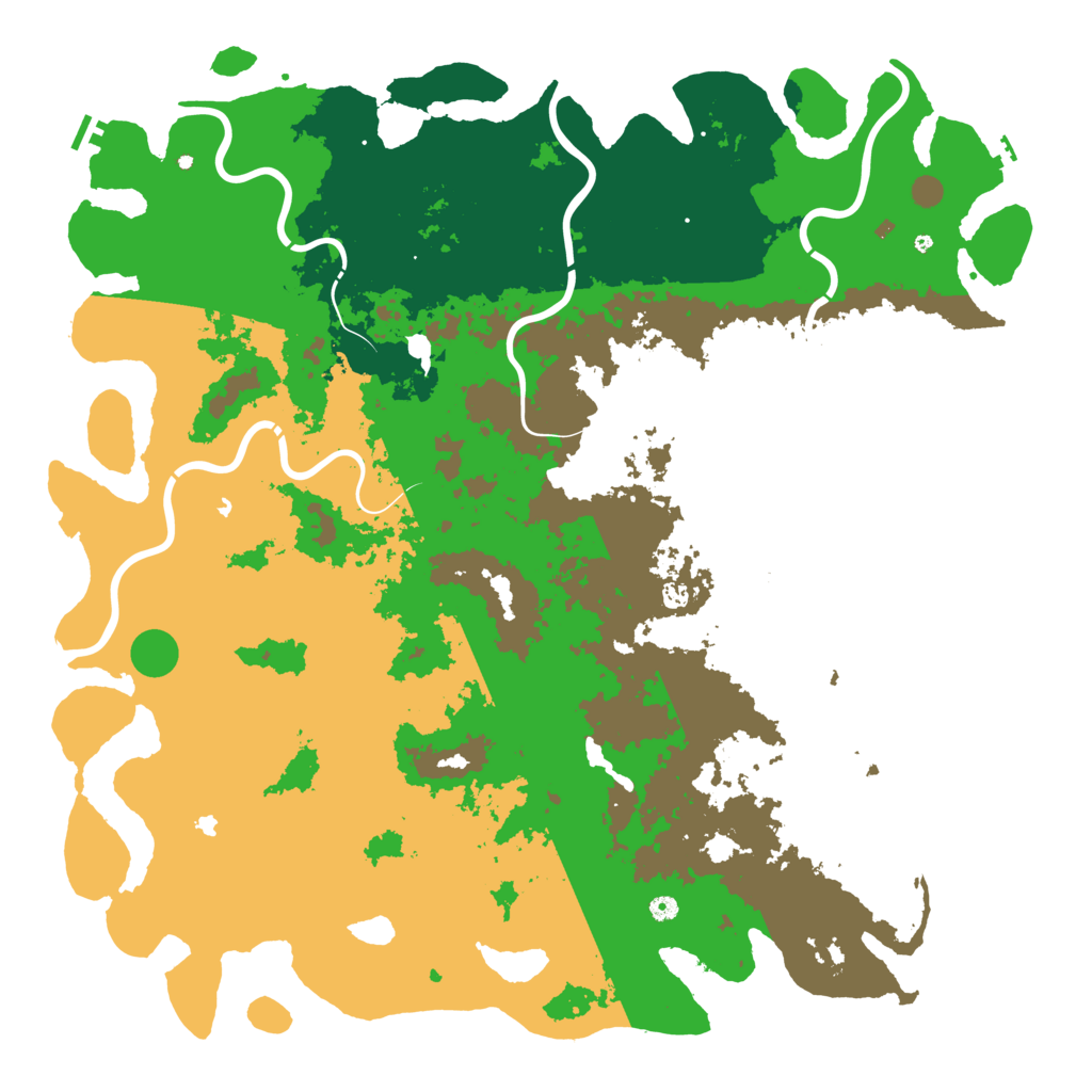 Biome Rust Map: Procedural Map, Size: 6000, Seed: 1925587932