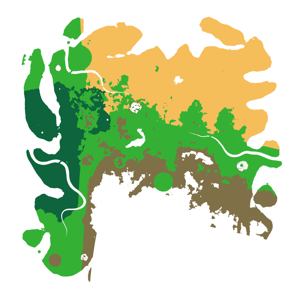 Biome Rust Map: Procedural Map, Size: 4200, Seed: 46789