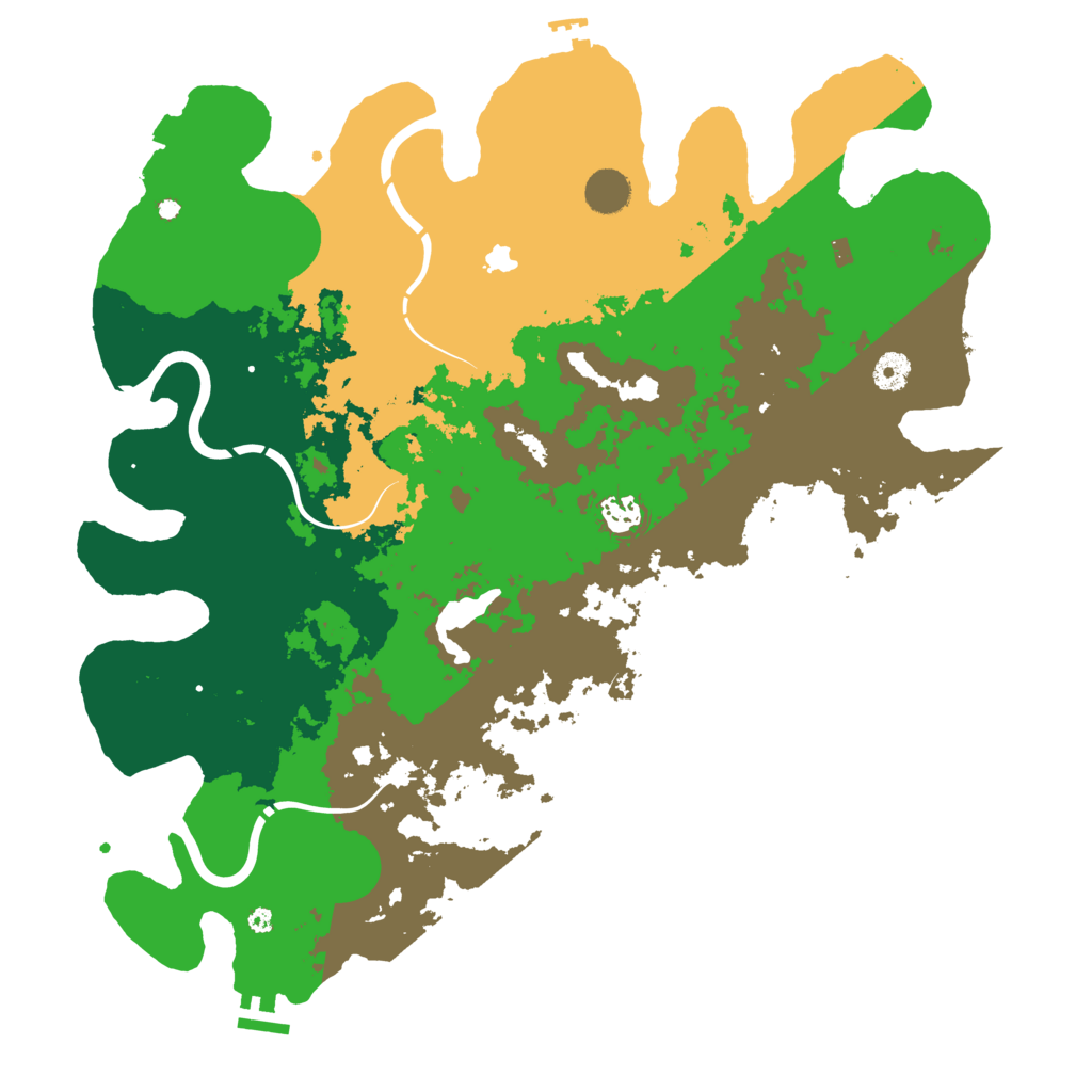 Biome Rust Map: Procedural Map, Size: 4250, Seed: 167999