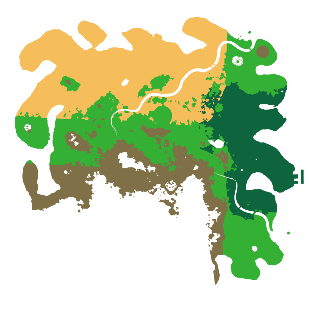 Biome Rust Map: Procedural Map, Size: 4400, Seed: 482450477
