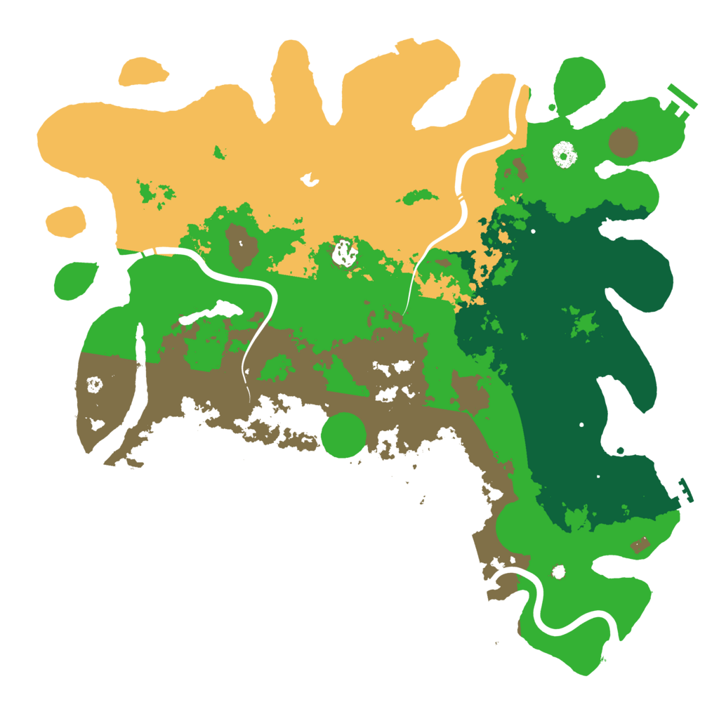 Biome Rust Map: Procedural Map, Size: 4250, Seed: 756589974