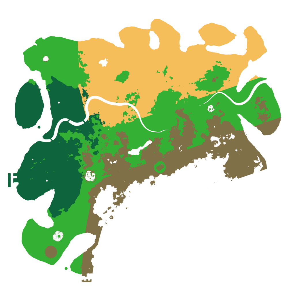 Biome Rust Map: Procedural Map, Size: 4250, Seed: 439012403