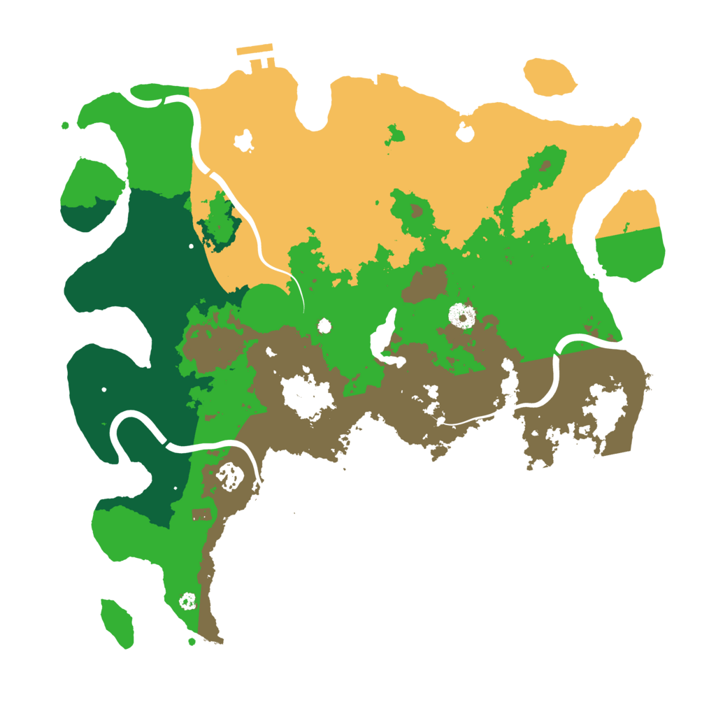 Biome Rust Map: Procedural Map, Size: 4000, Seed: 192482467