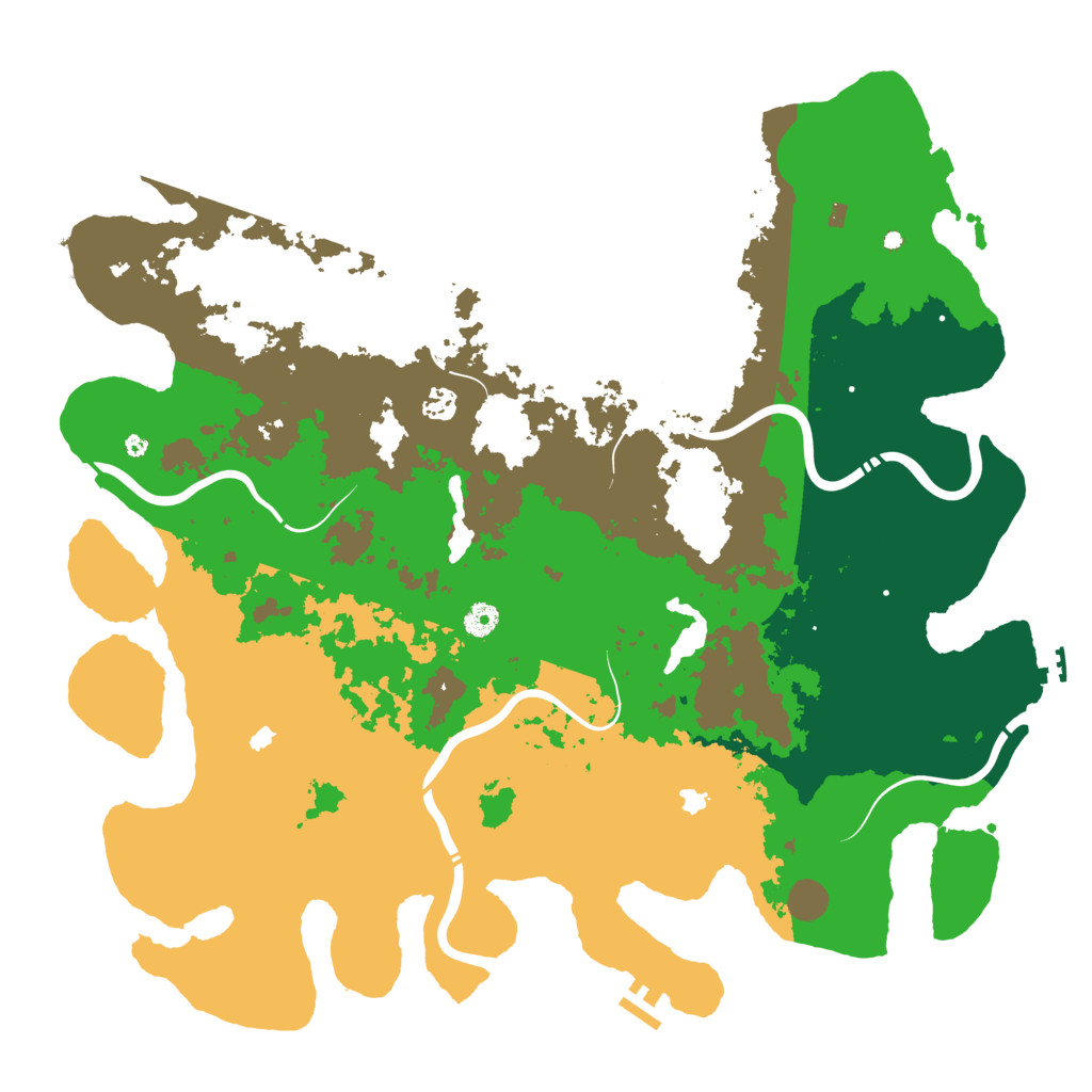Biome Rust Map: Procedural Map, Size: 4750, Seed: 938220579