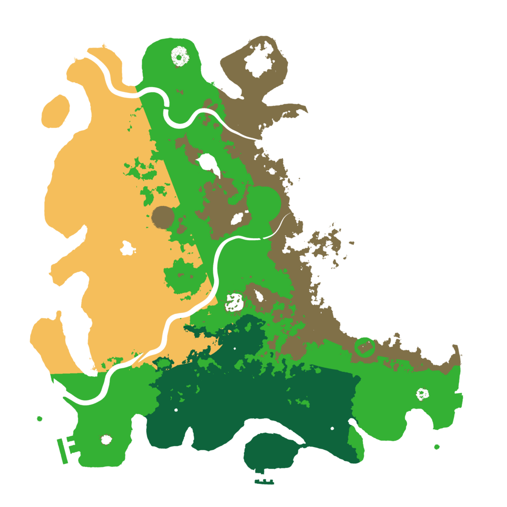 Biome Rust Map: Procedural Map, Size: 4000, Seed: 1048908507