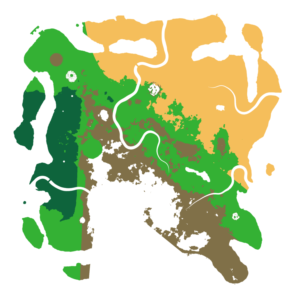 Biome Rust Map: Procedural Map, Size: 4050, Seed: 1501002809