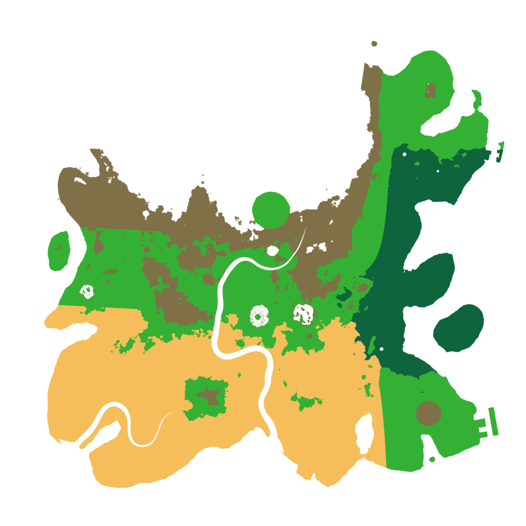 Biome Rust Map: Procedural Map, Size: 3750, Seed: 1933426396