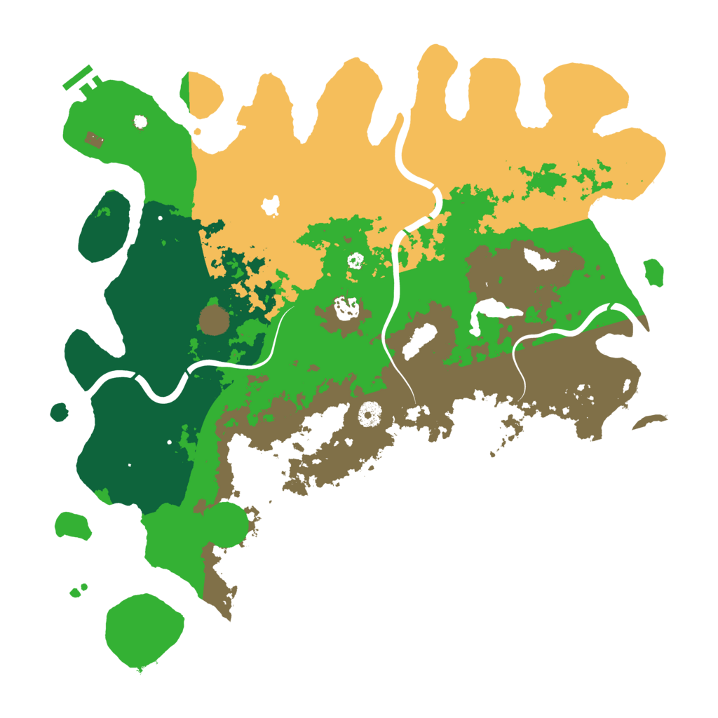 Biome Rust Map: Procedural Map, Size: 4250, Seed: 10012026