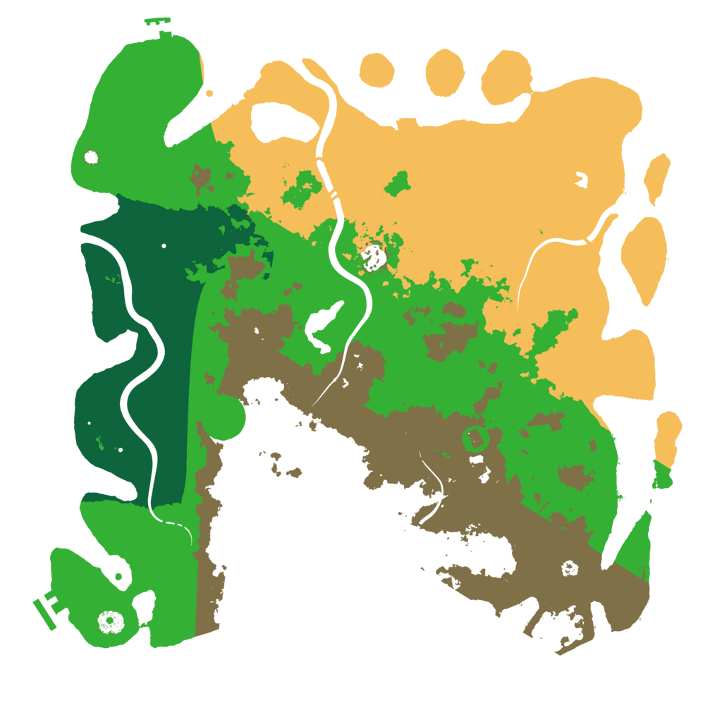 Biome Rust Map: Procedural Map, Size: 4250, Seed: 1289664812