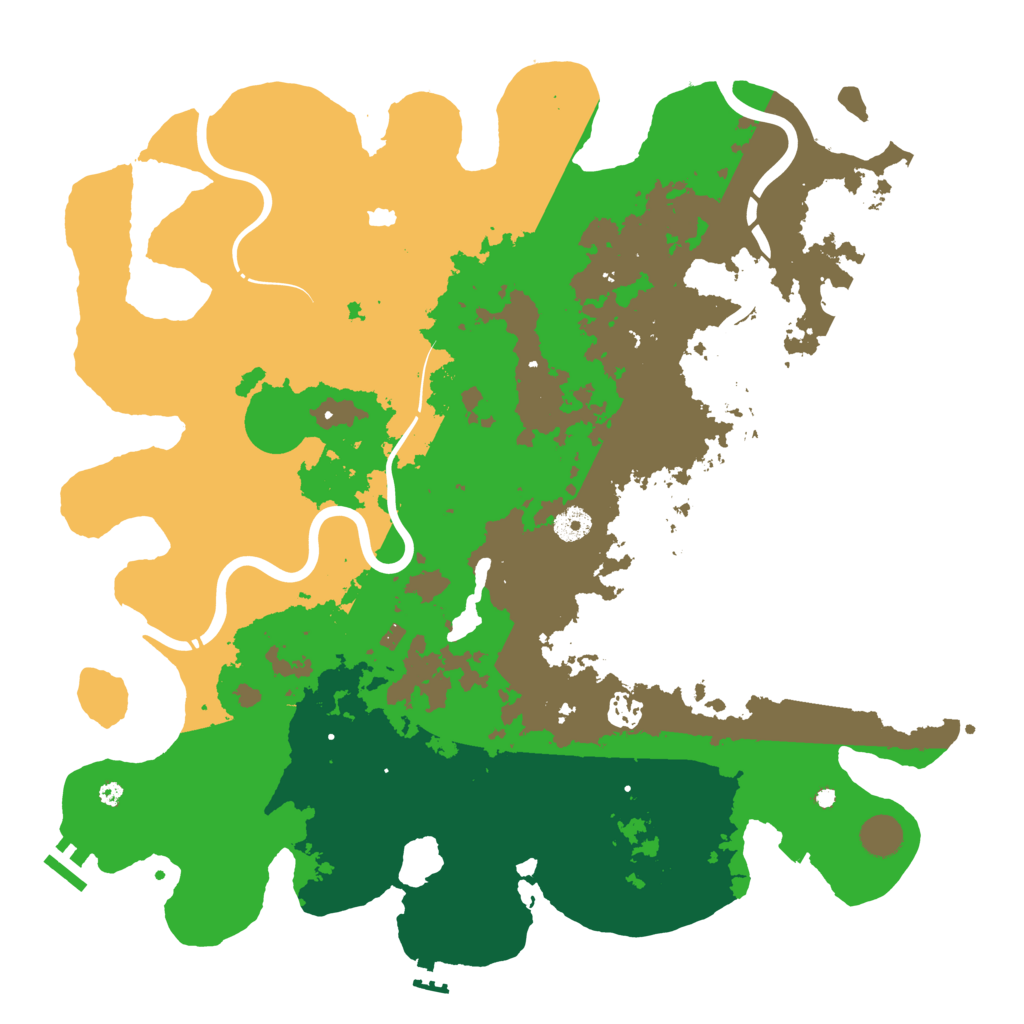 Biome Rust Map: Procedural Map, Size: 4250, Seed: 2069743793