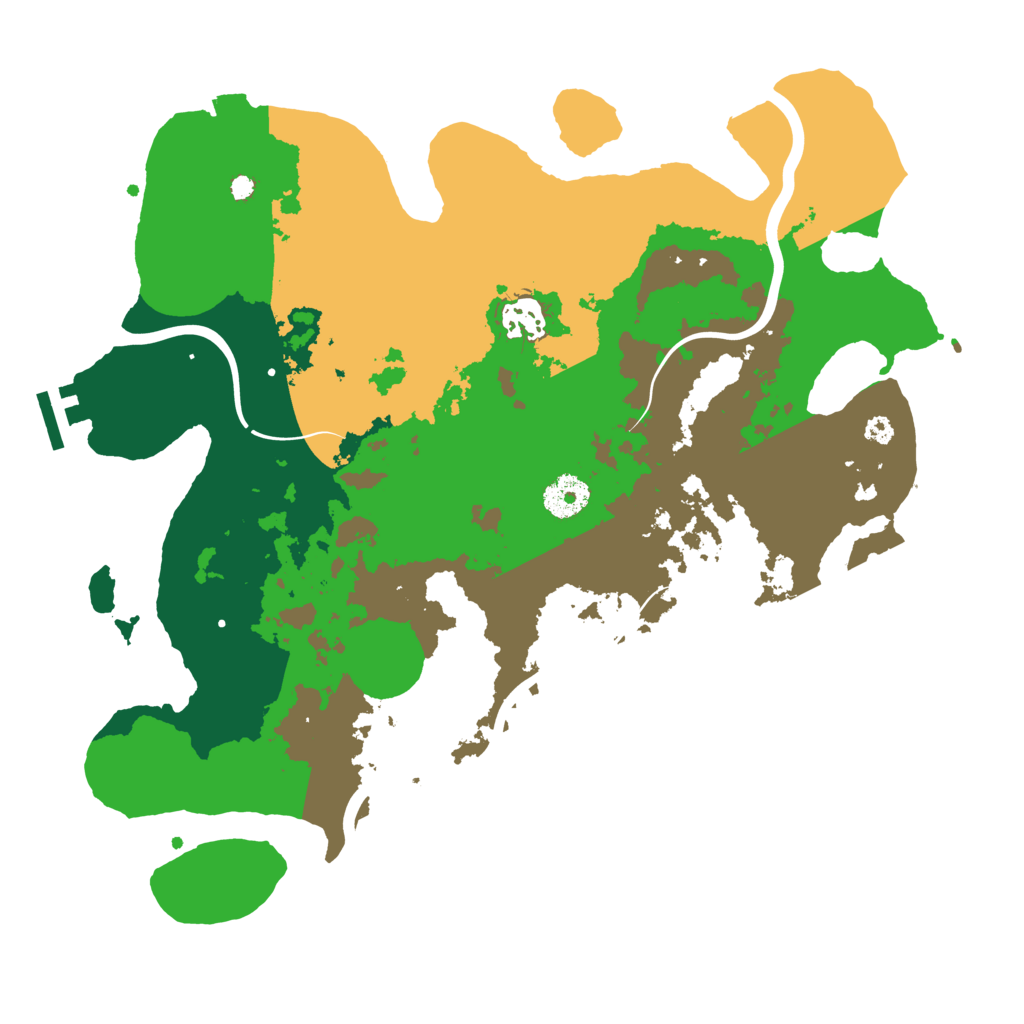 Biome Rust Map: Procedural Map, Size: 3500, Seed: 1415337163