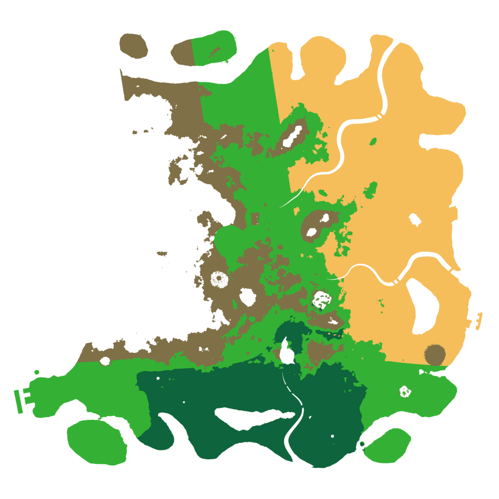 Biome Rust Map: Procedural Map, Size: 4250, Seed: 1766321803