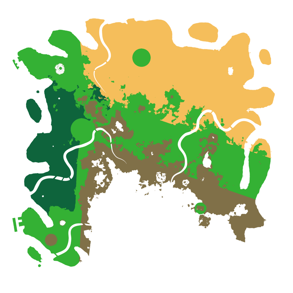 Biome Rust Map: Procedural Map, Size: 4250, Seed: 1798175239
