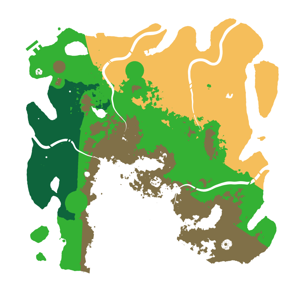 Biome Rust Map: Procedural Map, Size: 4250, Seed: 1134007426