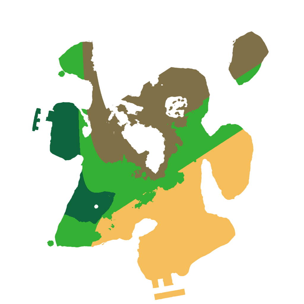 Biome Rust Map: Procedural Map, Size: 2000, Seed: 755348687