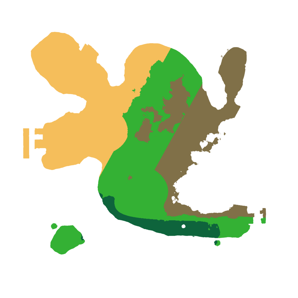 Biome Rust Map: Procedural Map, Size: 2000, Seed: 1506744135