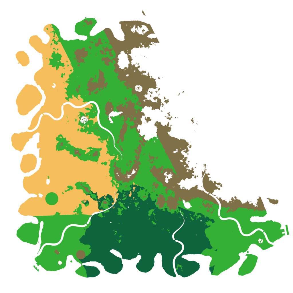 Biome Rust Map: Procedural Map, Size: 6000, Seed: 1473616945