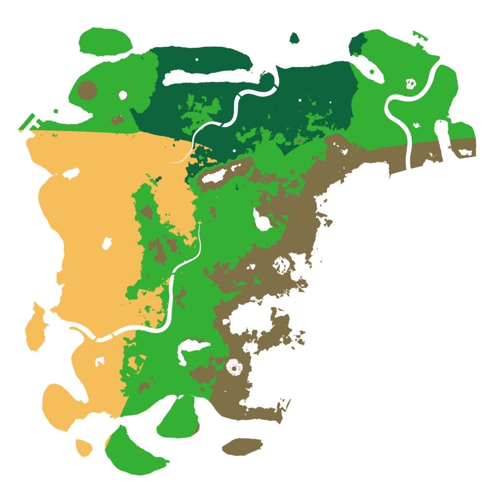 Biome Rust Map: Procedural Map, Size: 4500, Seed: 685165310