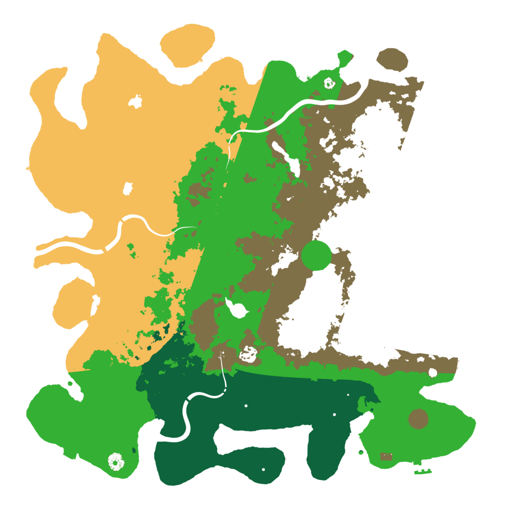 Biome Rust Map: Procedural Map, Size: 4500, Seed: 1774852116