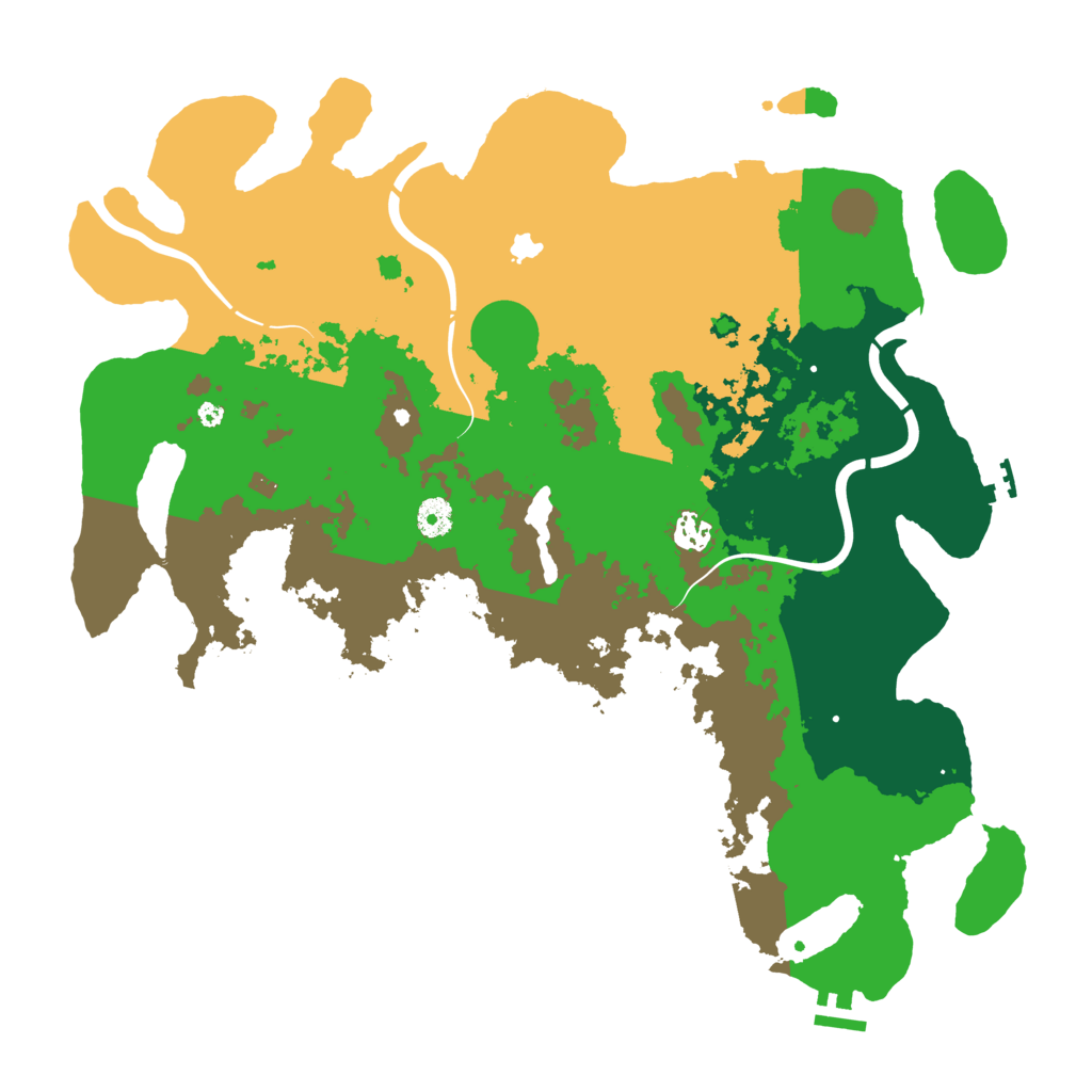 Biome Rust Map: Procedural Map, Size: 4250, Seed: 1907757397