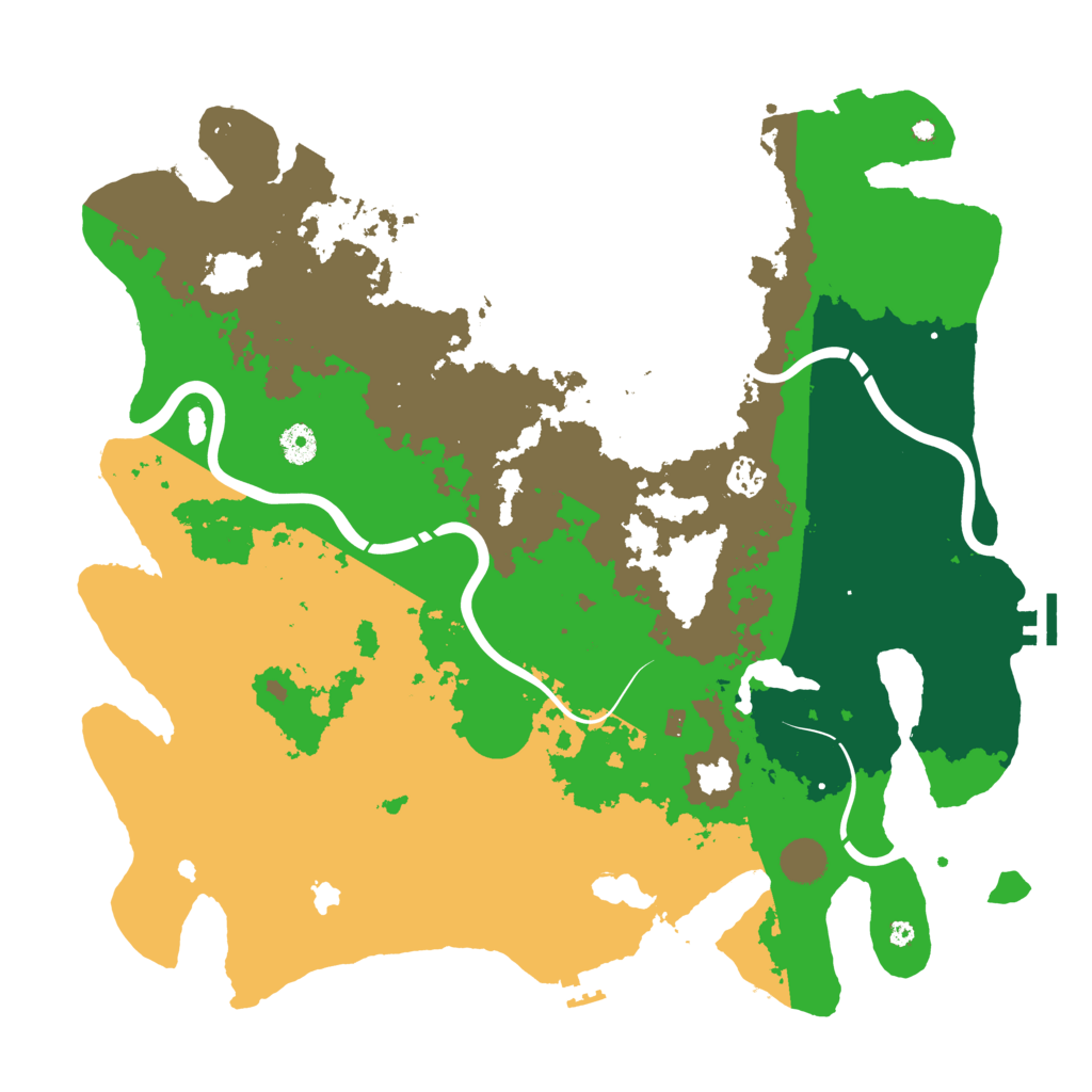 Biome Rust Map: Procedural Map, Size: 4250, Seed: 1652930283