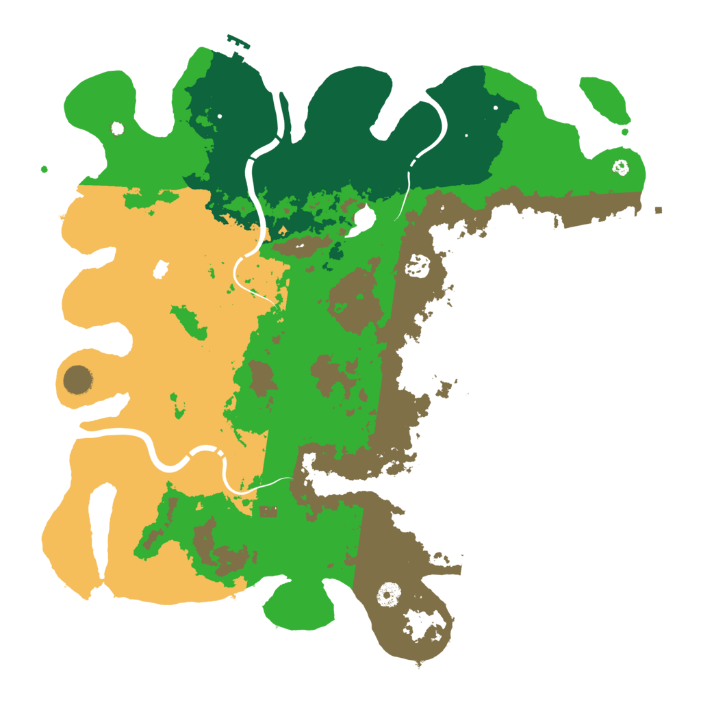 Biome Rust Map: Procedural Map, Size: 4250, Seed: 120196201