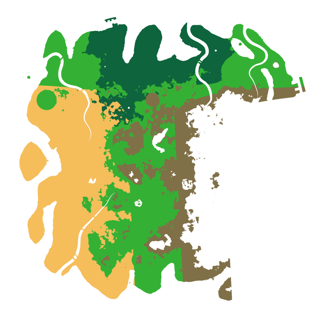 Biome Rust Map: Procedural Map, Size: 4250, Seed: 1924127678