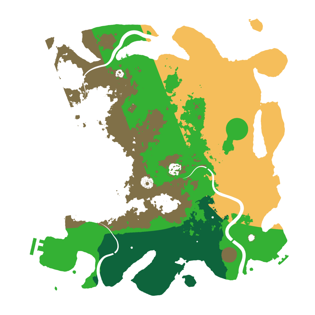 Biome Rust Map: Procedural Map, Size: 3750, Seed: 847671887