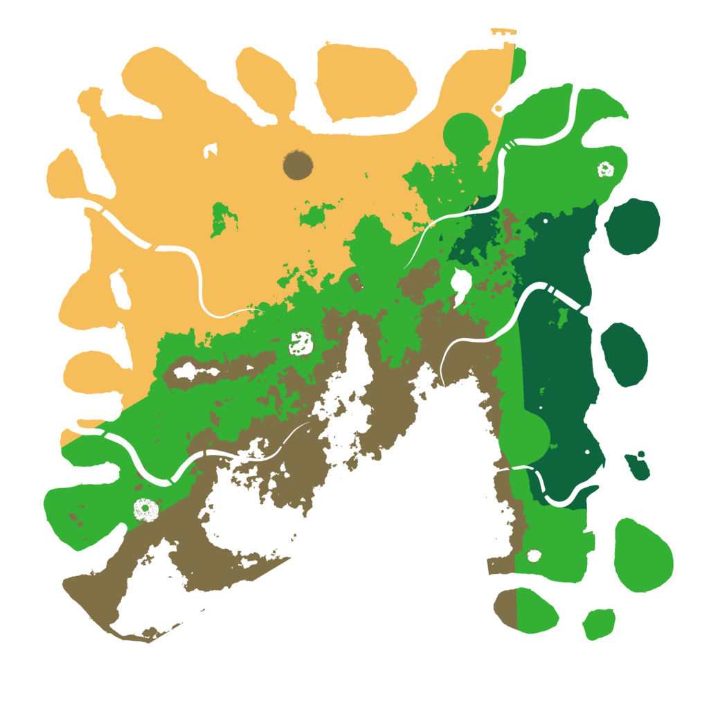 Biome Rust Map: Procedural Map, Size: 4250, Seed: 995121863