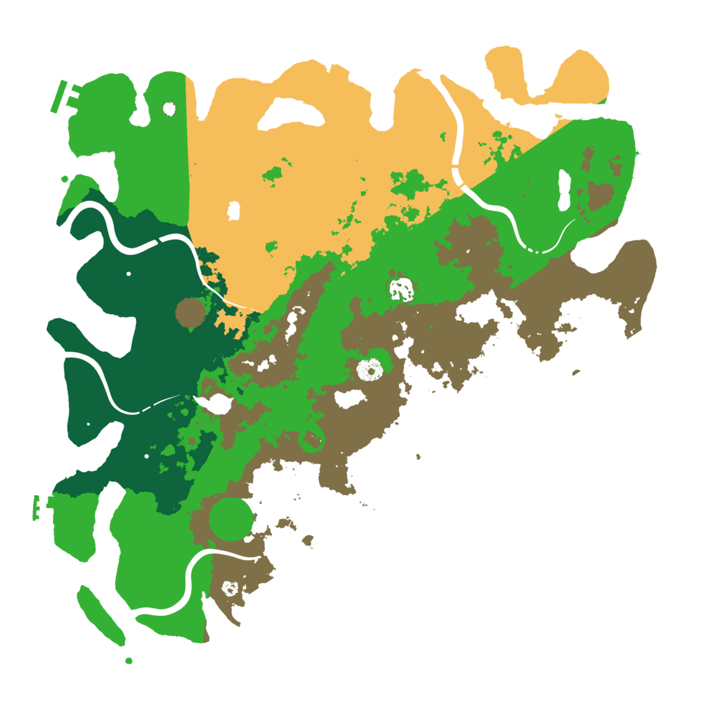 Biome Rust Map: Procedural Map, Size: 4250, Seed: 9532030