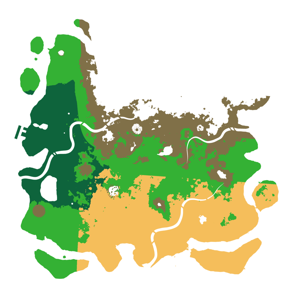 Biome Rust Map: Procedural Map, Size: 4250, Seed: 1929959448