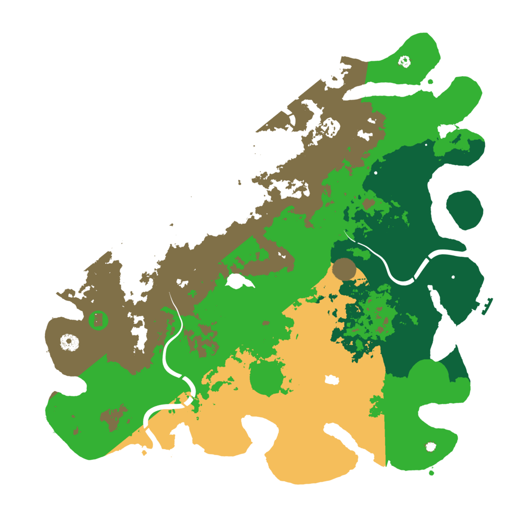 Biome Rust Map: Procedural Map, Size: 4250, Seed: 1109928835