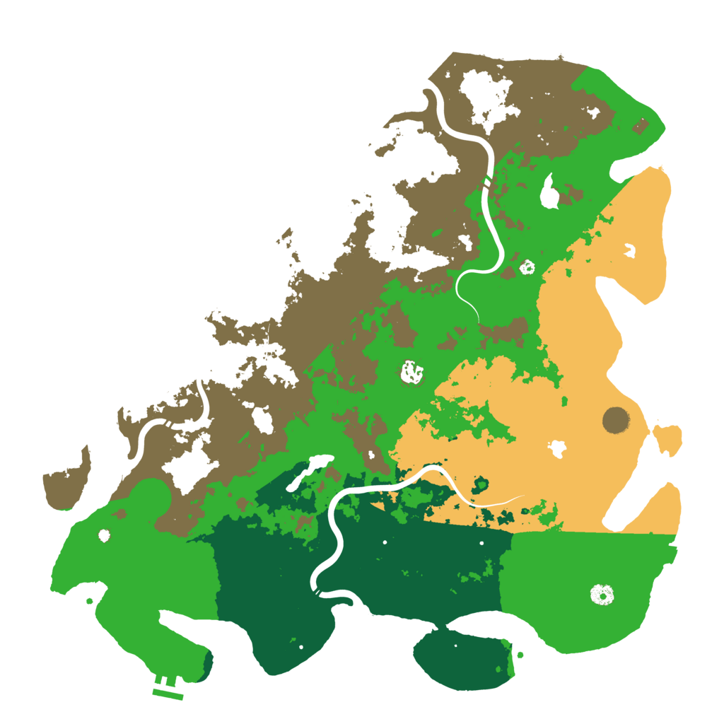 Biome Rust Map: Procedural Map, Size: 4750, Seed: 1994068847