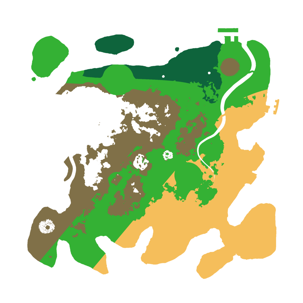 Biome Rust Map: Procedural Map, Size: 3000, Seed: 1627336182
