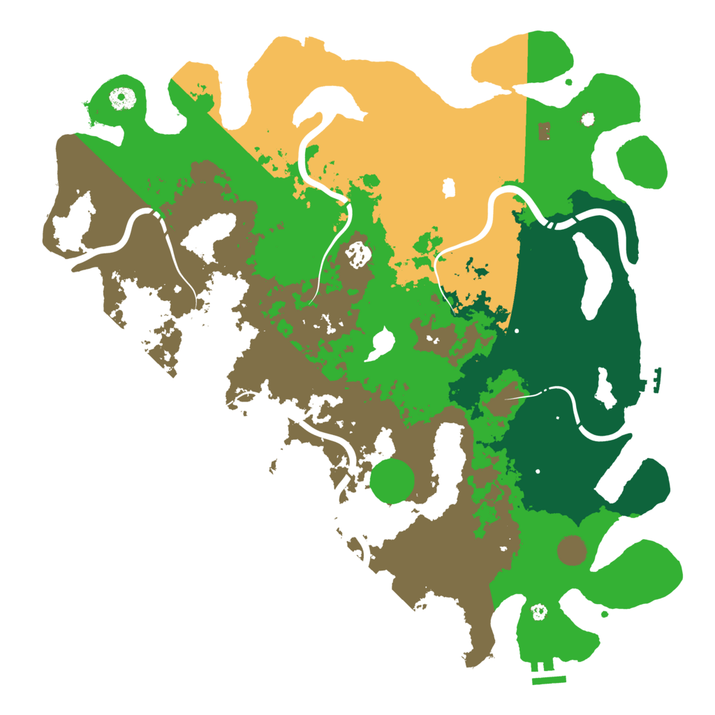 Biome Rust Map: Procedural Map, Size: 4250, Seed: 1320174151