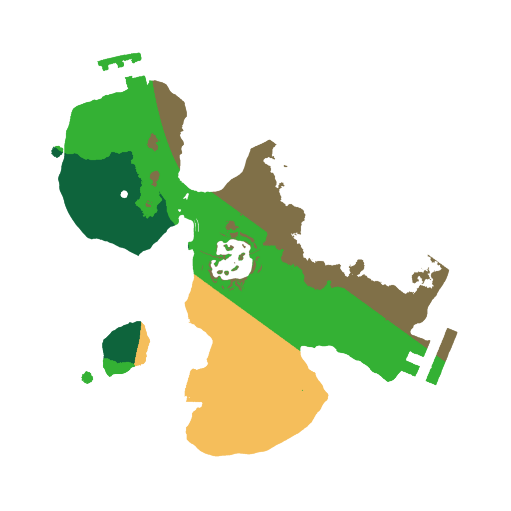 Biome Rust Map: Procedural Map, Size: 1800, Seed: 98200