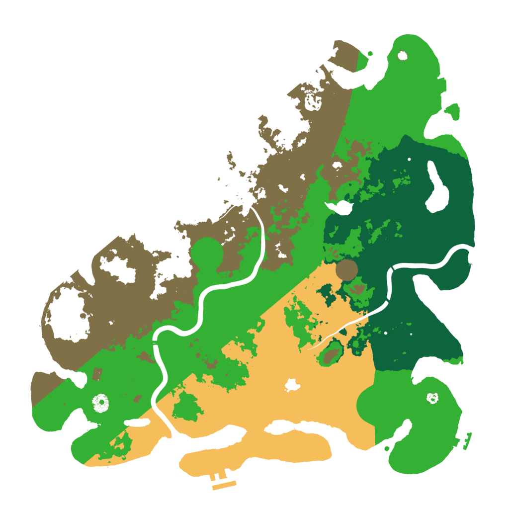 Biome Rust Map: Procedural Map, Size: 4250, Seed: 1604850921